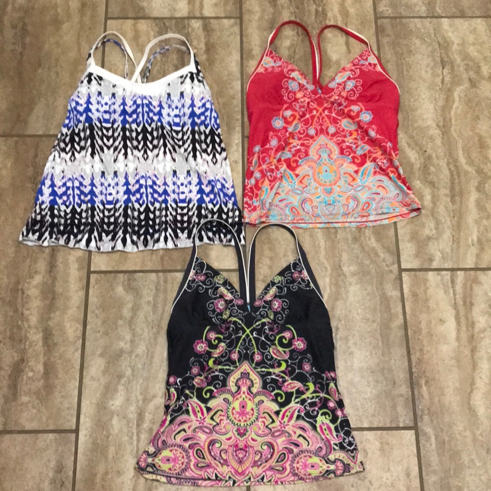 Athleta swim tops